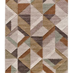 Alfombra geométrica multicolor alfombra Teva 28007 Atticgo