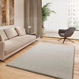 Custom-Made Rug Tiberius Plain Cream