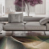 Alfombra salón abstracta Warhol 21674 Multicolor Atticgo