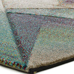 Alfombra esquina abstracta Warhol 21674 Multicolor Atticgo