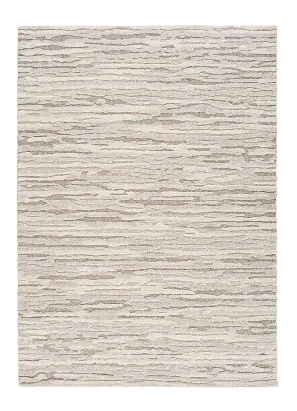 Alfombra abstracta estilo escandinavo Yen 59617 Beige Atticgo