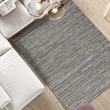 Alfombra salón abstracta estilo escandinavo Yen 59617 Gris Atticgo