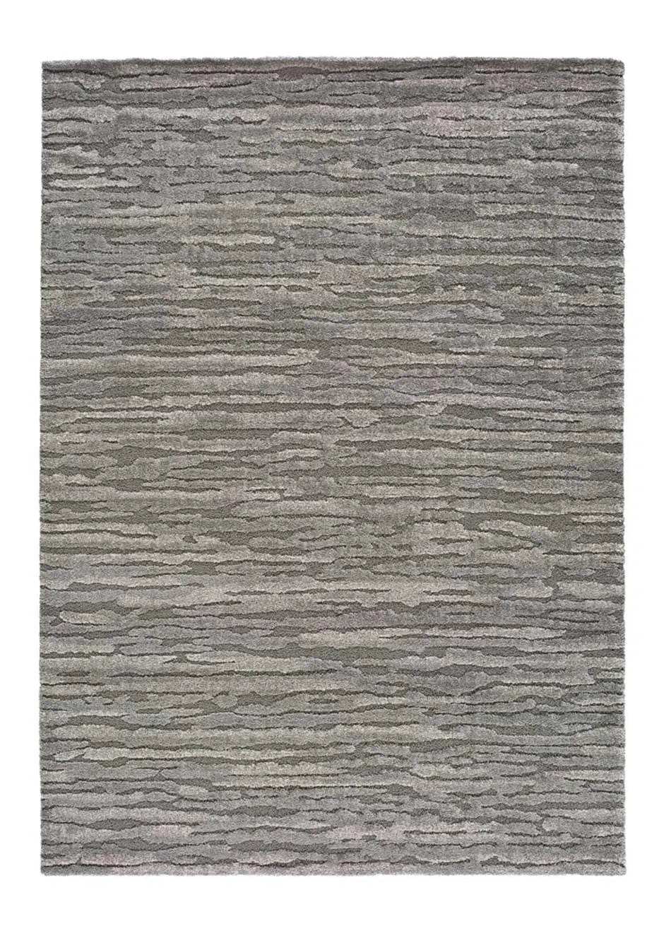 Alfombra abstracta estilo escandinavo Yen 59617 Gris Atticgo