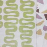 Alfombras geométricas colores pastel