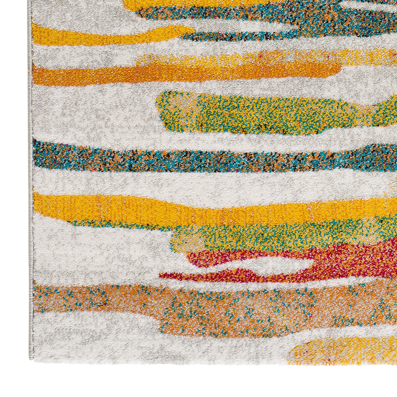 Alfombra Étnica Parma 54553 Atticgo 80x150 Cm - Pelo Corto, Diseño Africano, 100% Polipropileno