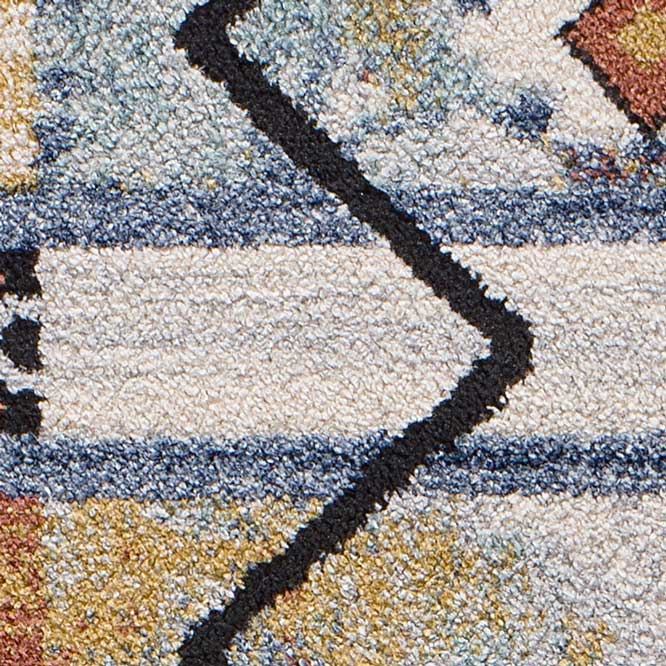 Teppich Mabel 3787 Mehrfarbig